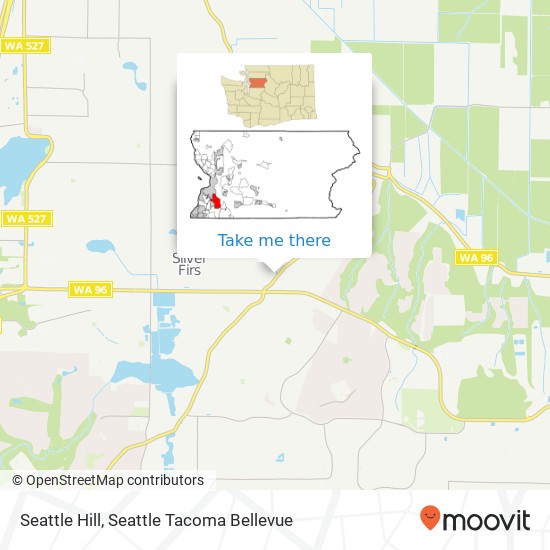 Seattle Hill map