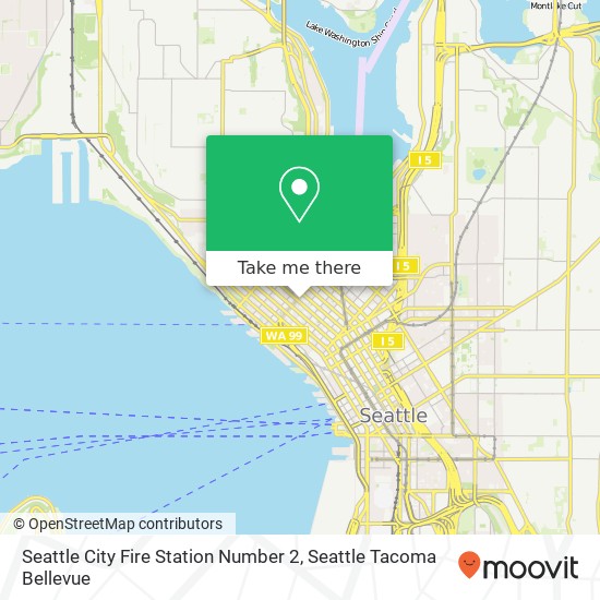Seattle City Fire Station Number 2 map