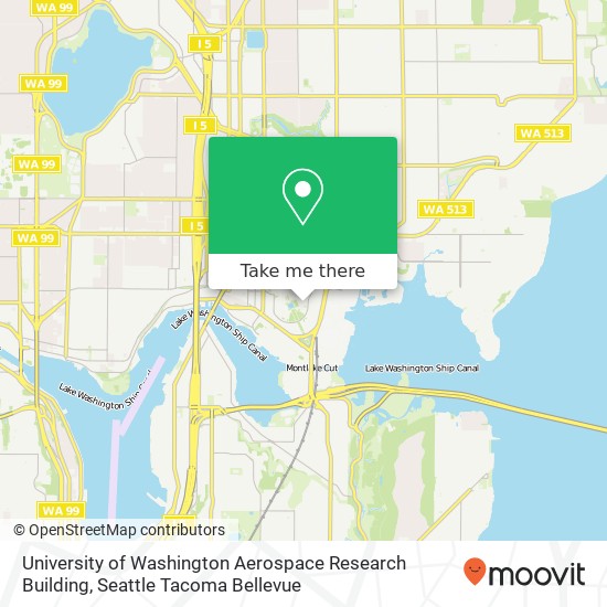 University of Washington Aerospace Research Building map