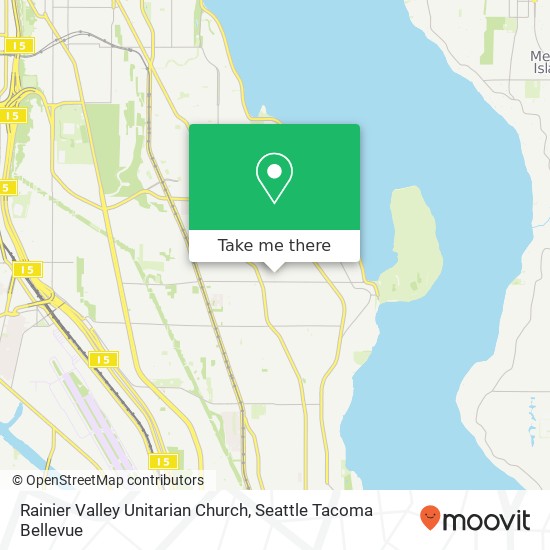 Mapa de Rainier Valley Unitarian Church