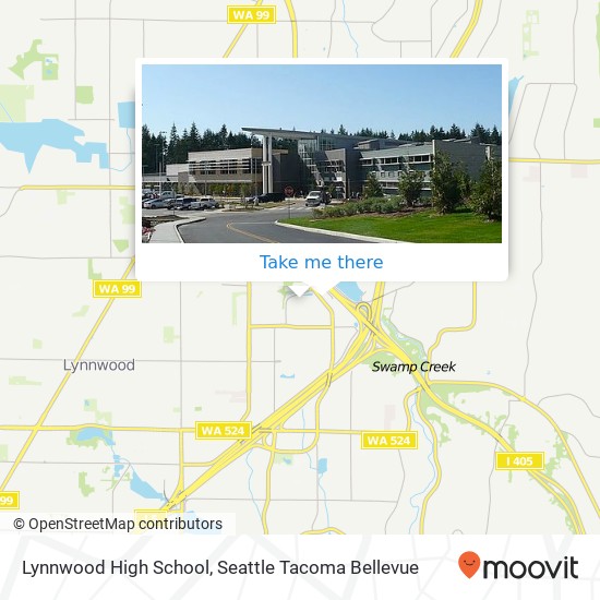 Lynnwood High School map
