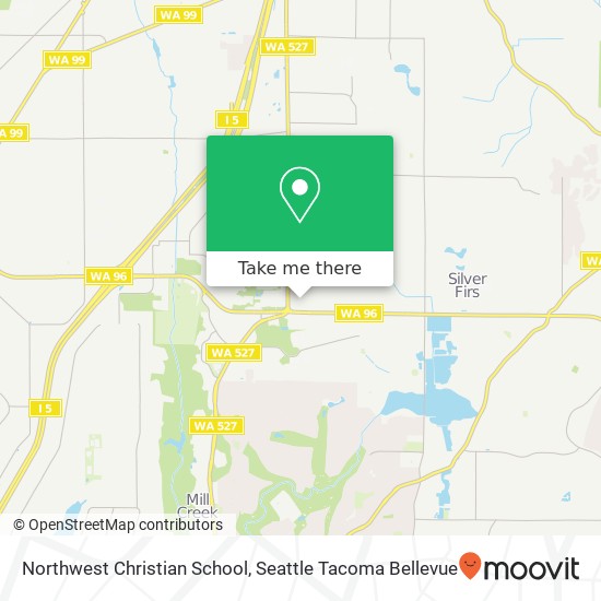 Mapa de Northwest Christian School