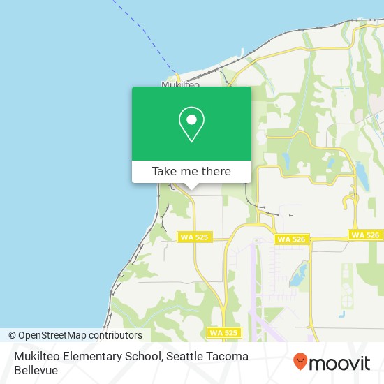 Mapa de Mukilteo Elementary School