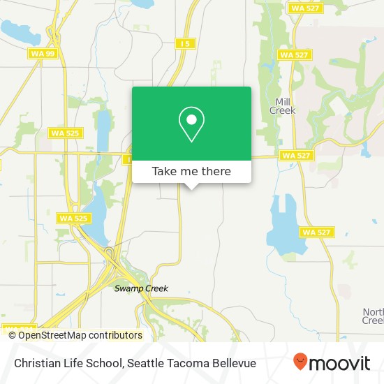 Christian Life School map