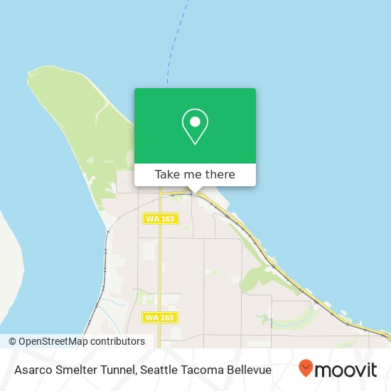 Asarco Smelter Tunnel map