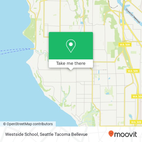 Westside School map