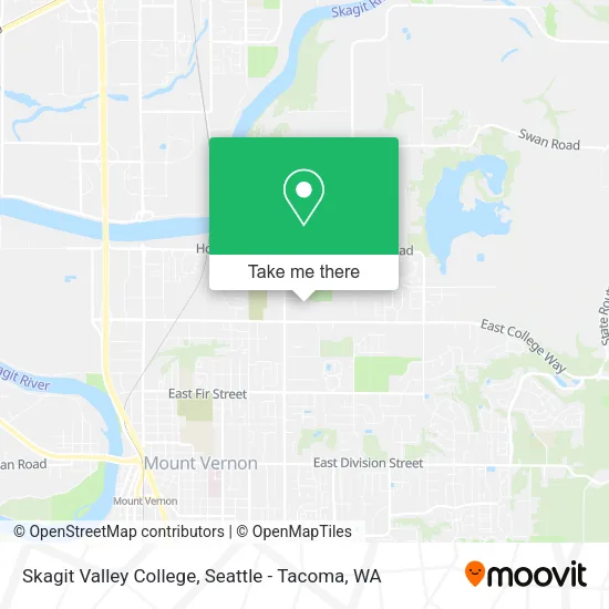 Mapa de Skagit Valley College