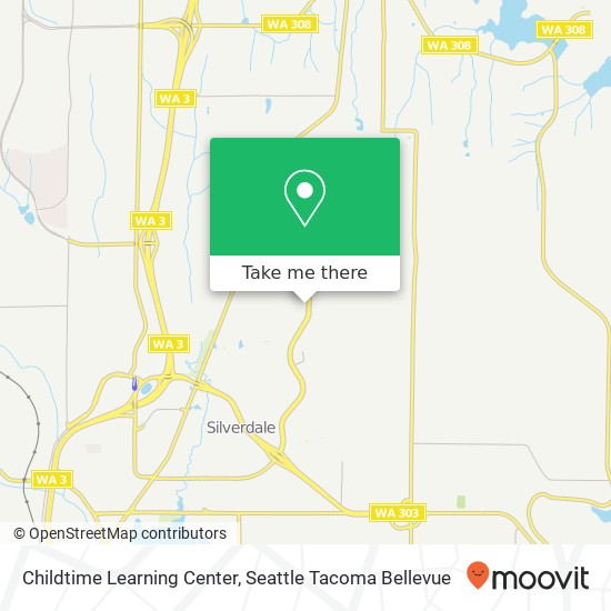 Mapa de Childtime Learning Center