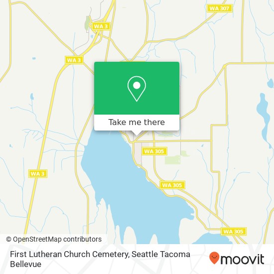 Mapa de First Lutheran Church Cemetery