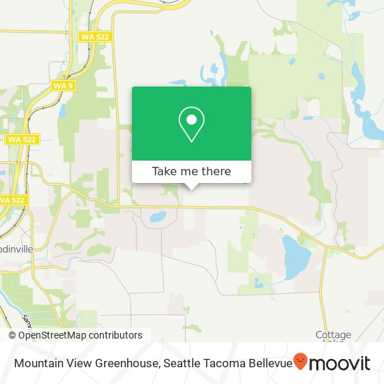 Mapa de Mountain View Greenhouse