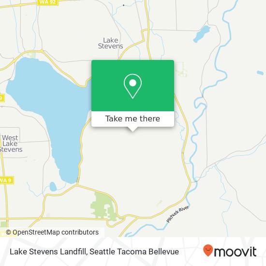 Mapa de Lake Stevens Landfill
