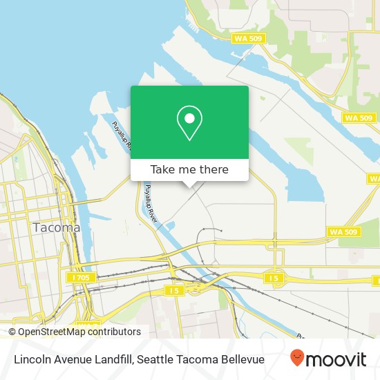 Lincoln Avenue Landfill map