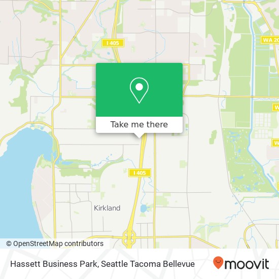 Hassett Business Park map