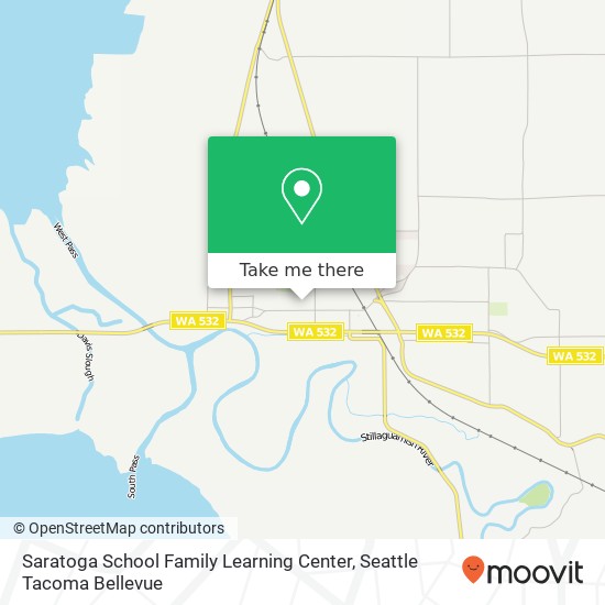 Mapa de Saratoga School Family Learning Center