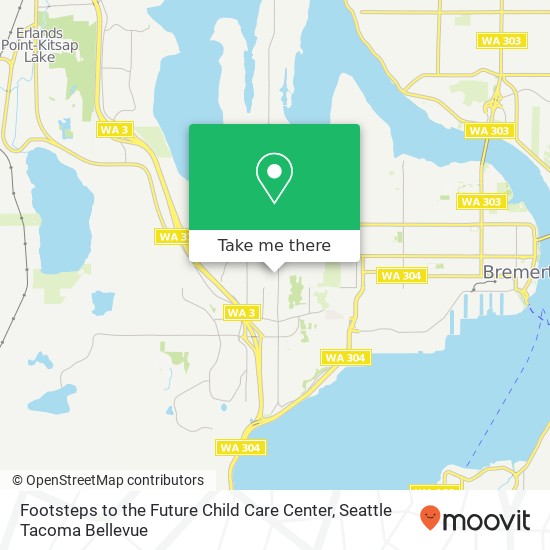 Mapa de Footsteps to the Future Child Care Center