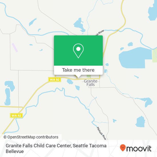 Granite Falls Child Care Center map