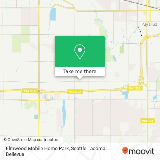 Elmwood Mobile Home Park map