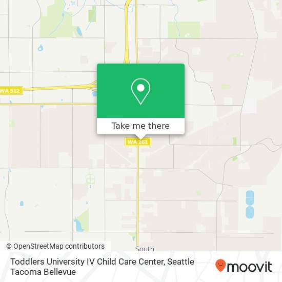 Toddlers University IV Child Care Center map