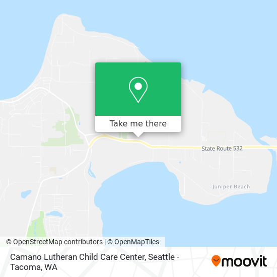 Mapa de Camano Lutheran Child Care Center