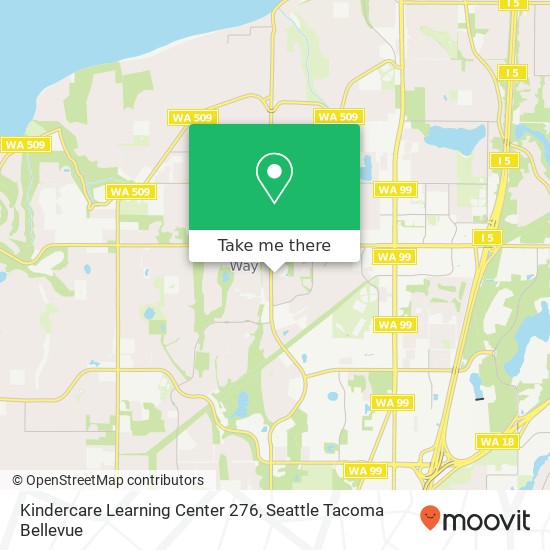 Kindercare Learning Center 276 map