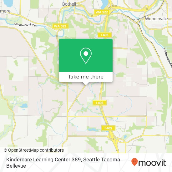 Mapa de Kindercare Learning Center 389
