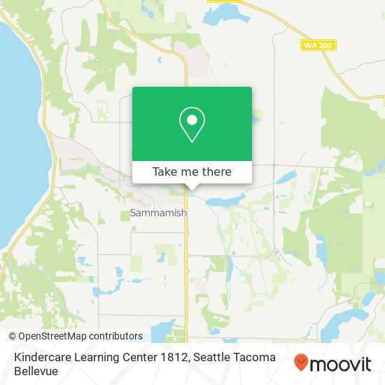 Kindercare Learning Center 1812 map