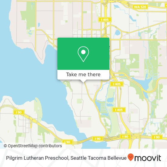 Pilgrim Lutheran Preschool map