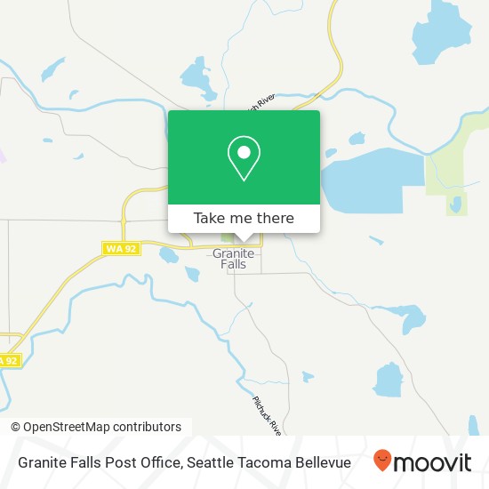 Mapa de Granite Falls Post Office