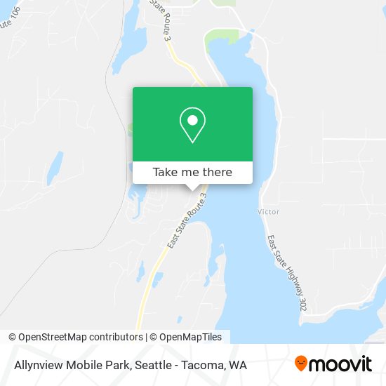 Mapa de Allynview Mobile Park