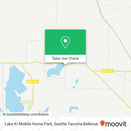 Lake Ki Mobile Home Park map