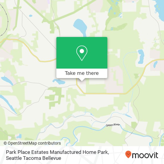 Park Place Estates Manufactured Home Park map