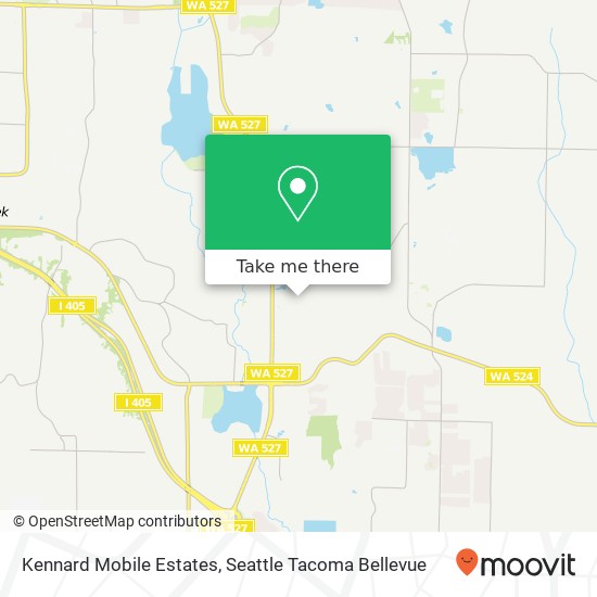 Mapa de Kennard Mobile Estates