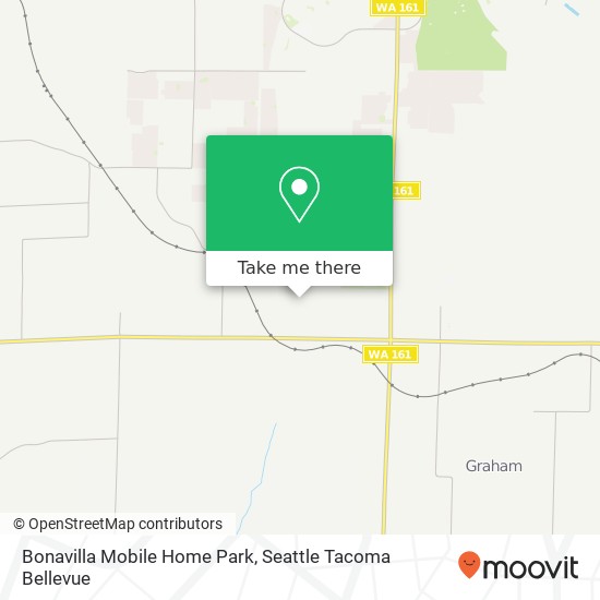 Mapa de Bonavilla Mobile Home Park