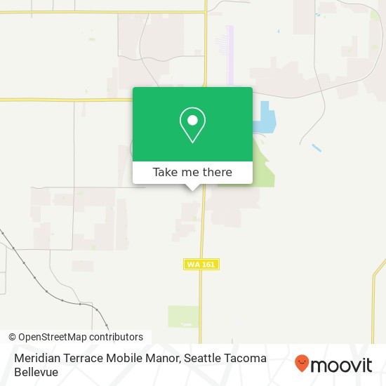 Mapa de Meridian Terrace Mobile Manor