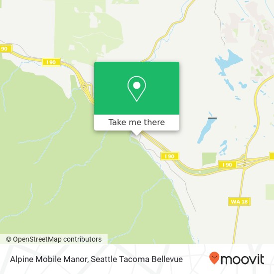 Alpine Mobile Manor map