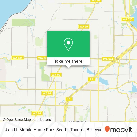 J and L Mobile Home Park map