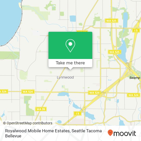 Mapa de Royalwood Mobile Home Estates