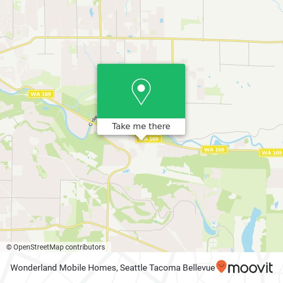 Mapa de Wonderland Mobile Homes