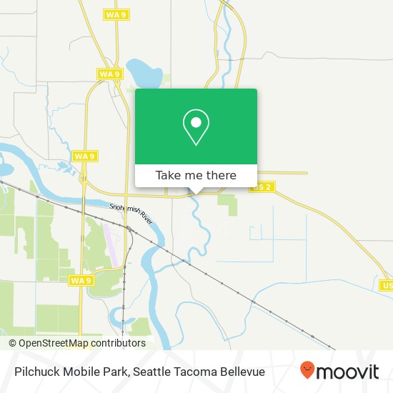 Pilchuck Mobile Park map