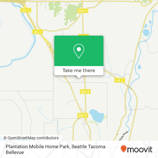 Plantation Mobile Home Park map