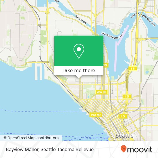 Bayview Manor map