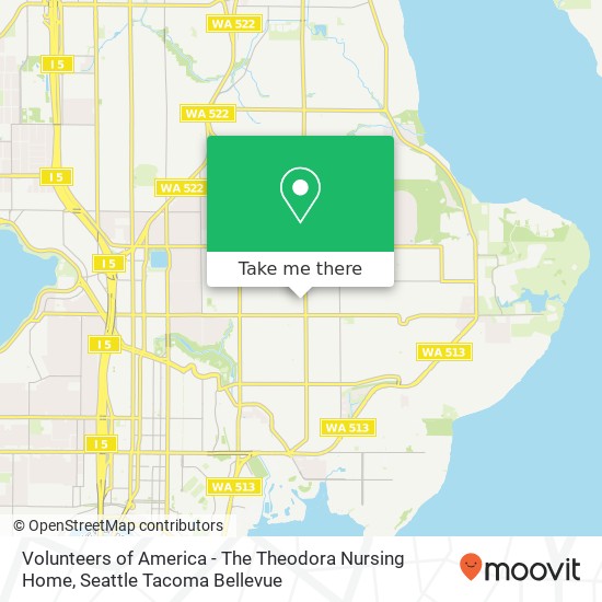 Mapa de Volunteers of America - The Theodora Nursing Home