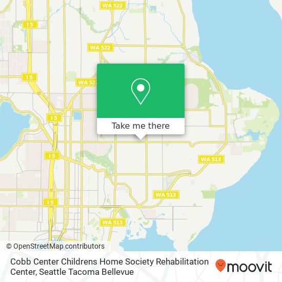 Cobb Center Childrens Home Society Rehabilitation Center map