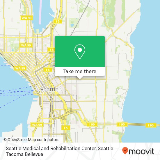 Seattle Medical and Rehabilitation Center map
