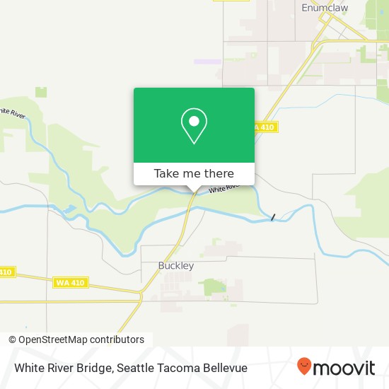 White River Bridge map