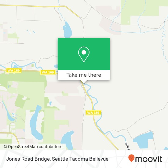 Mapa de Jones Road Bridge