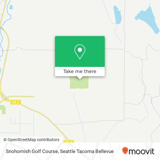 Snohomish Golf Course map