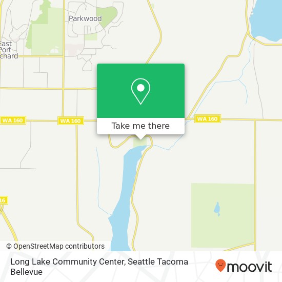 Mapa de Long Lake Community Center