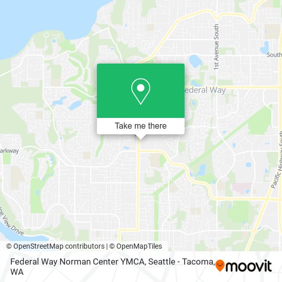 Mapa de Federal Way Norman Center YMCA