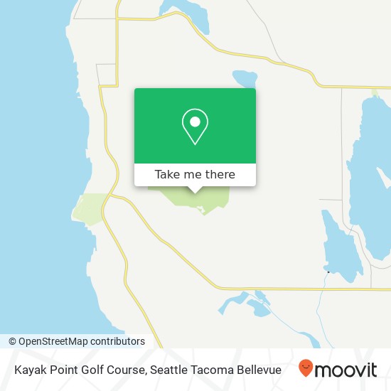 Mapa de Kayak Point Golf Course